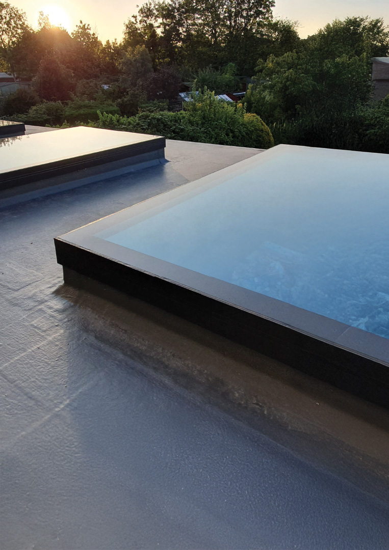 flat roof