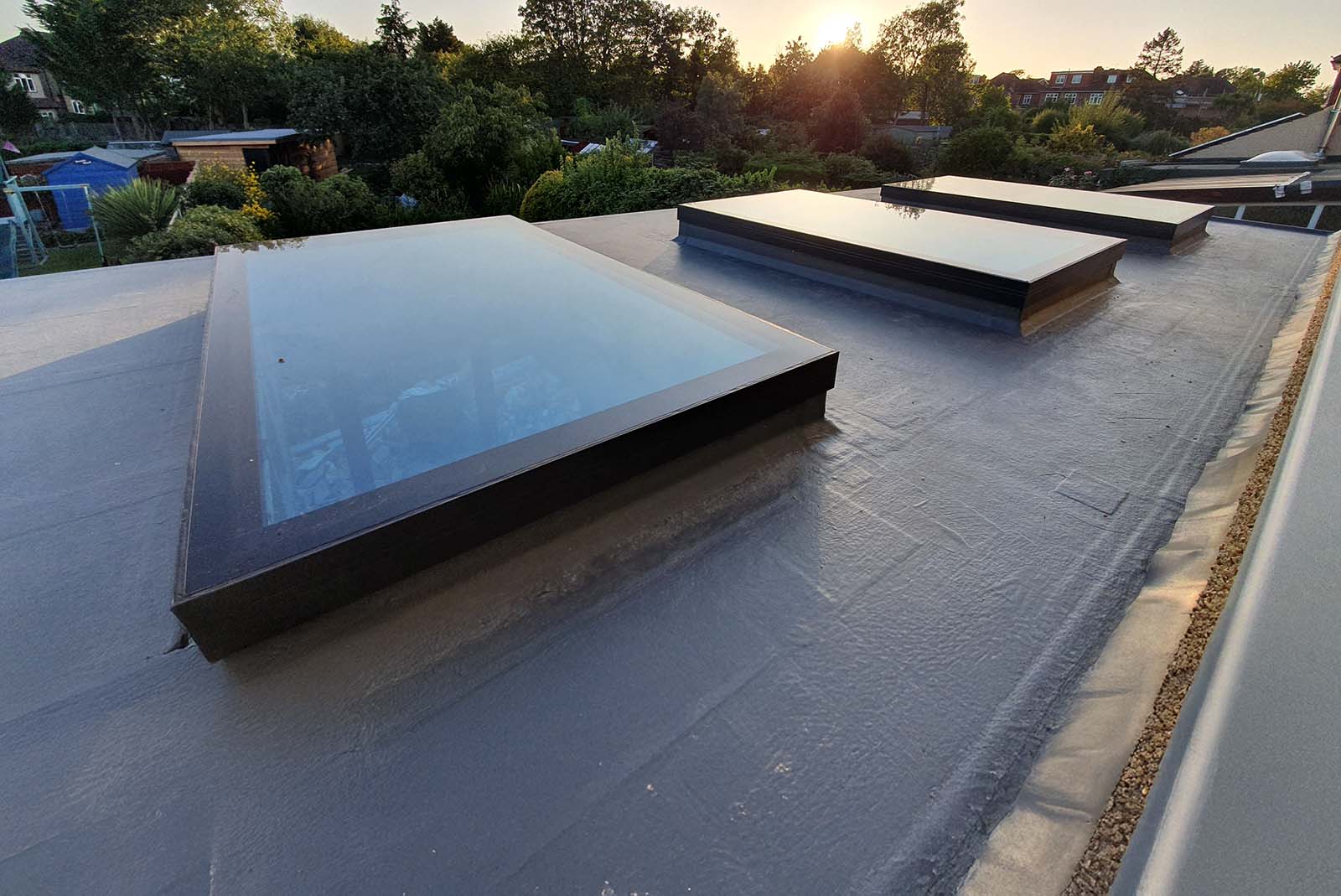 flat roof