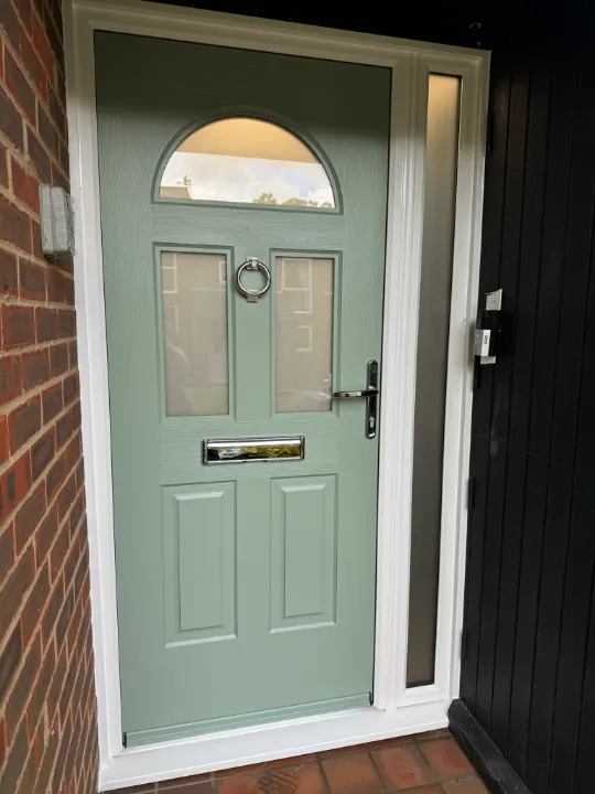 green composite door